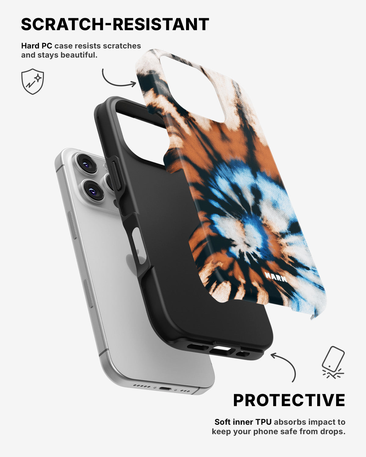 iPhone 16 Pro Tough Case – Boho Dream - View 2