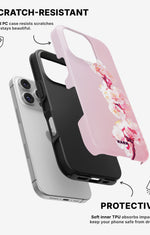 iPhone 16 Pro Tough Case – Pink Harmony - View 2