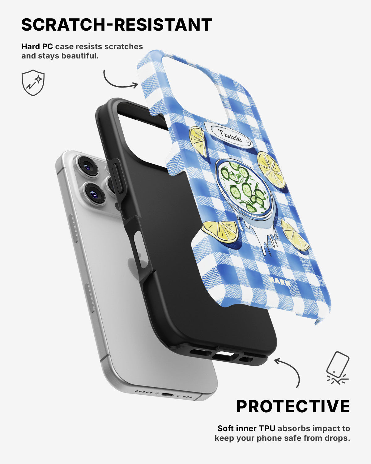iPhone 16 Pro Tough Case – Tzatziki Time - View 2