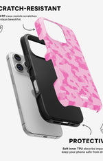 iPhone 16 Pro Tough Case – Riot Pink - View 2