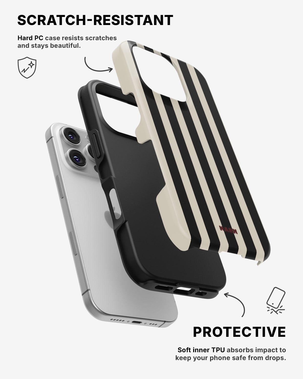 iPhone 16 Pro Tough Case – Classique - View 2