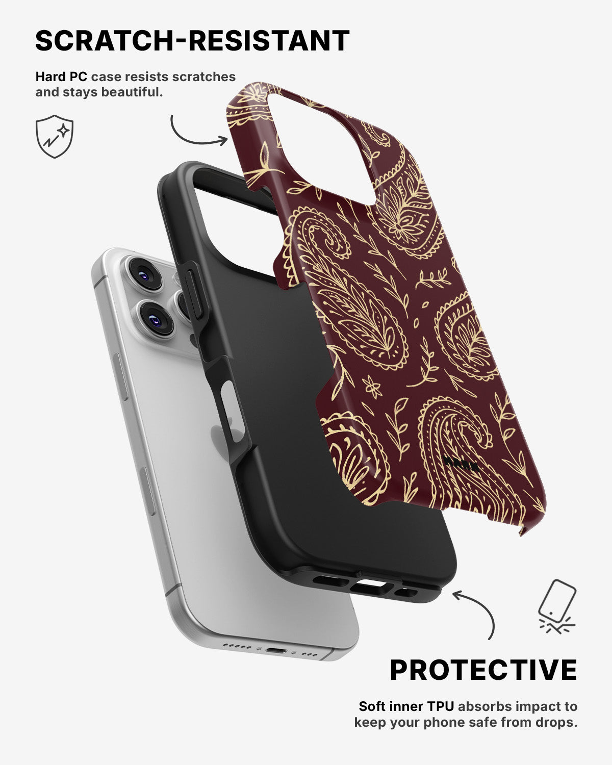 iPhone 16 Pro Tough Case – Madame Royale - View 2
