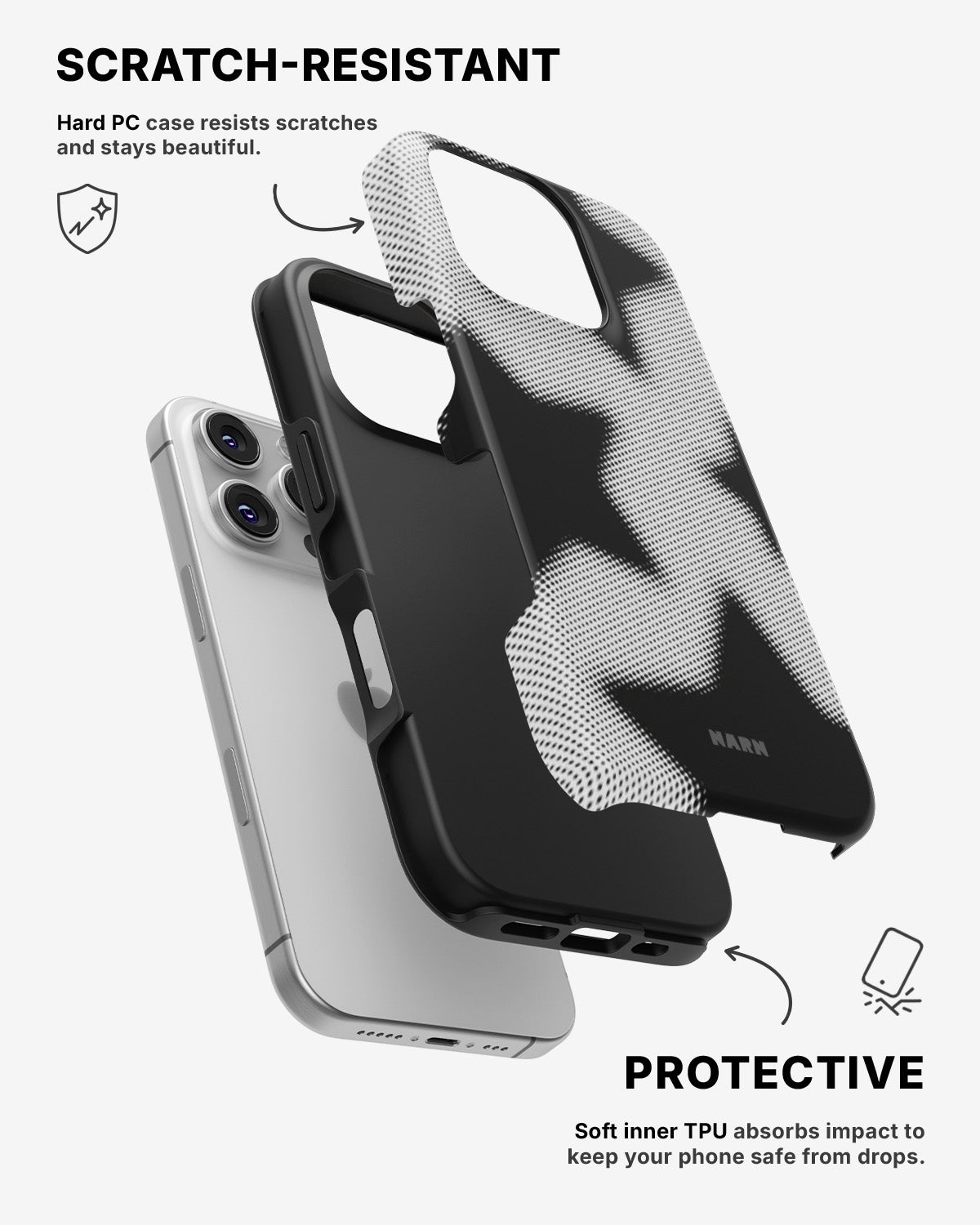 iPhone 16 Pro Tough Case – Starstruck - View 2
