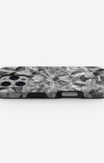 iPhone 16 Pro Tough Case – Grey Crystals - View 3