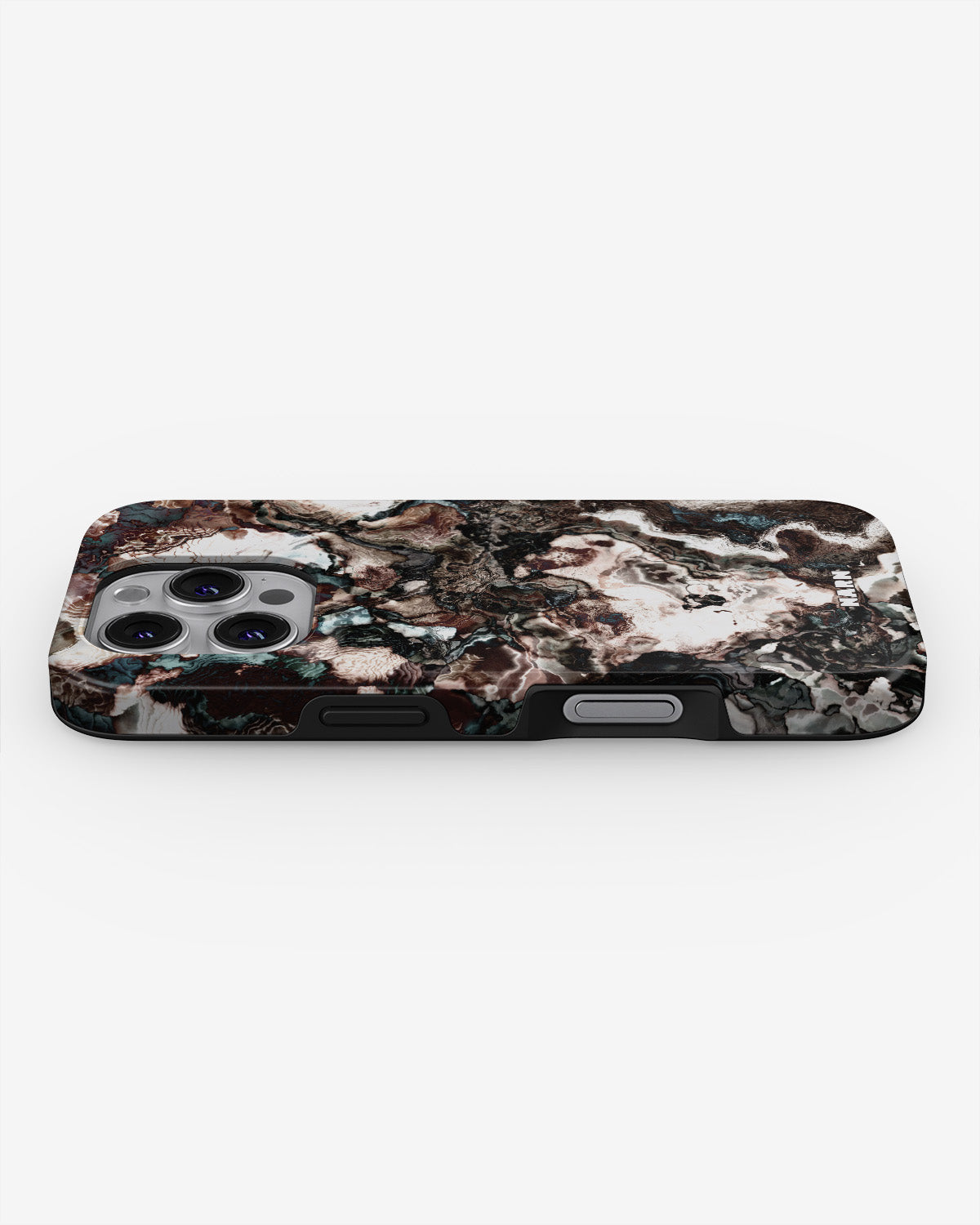 iPhone 16 Pro Tough Case – Marble Brown - View 3