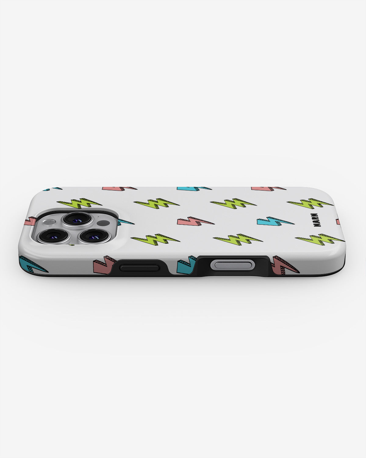 iPhone 16 Pro Tough Case – Lightning Bolts - View 3