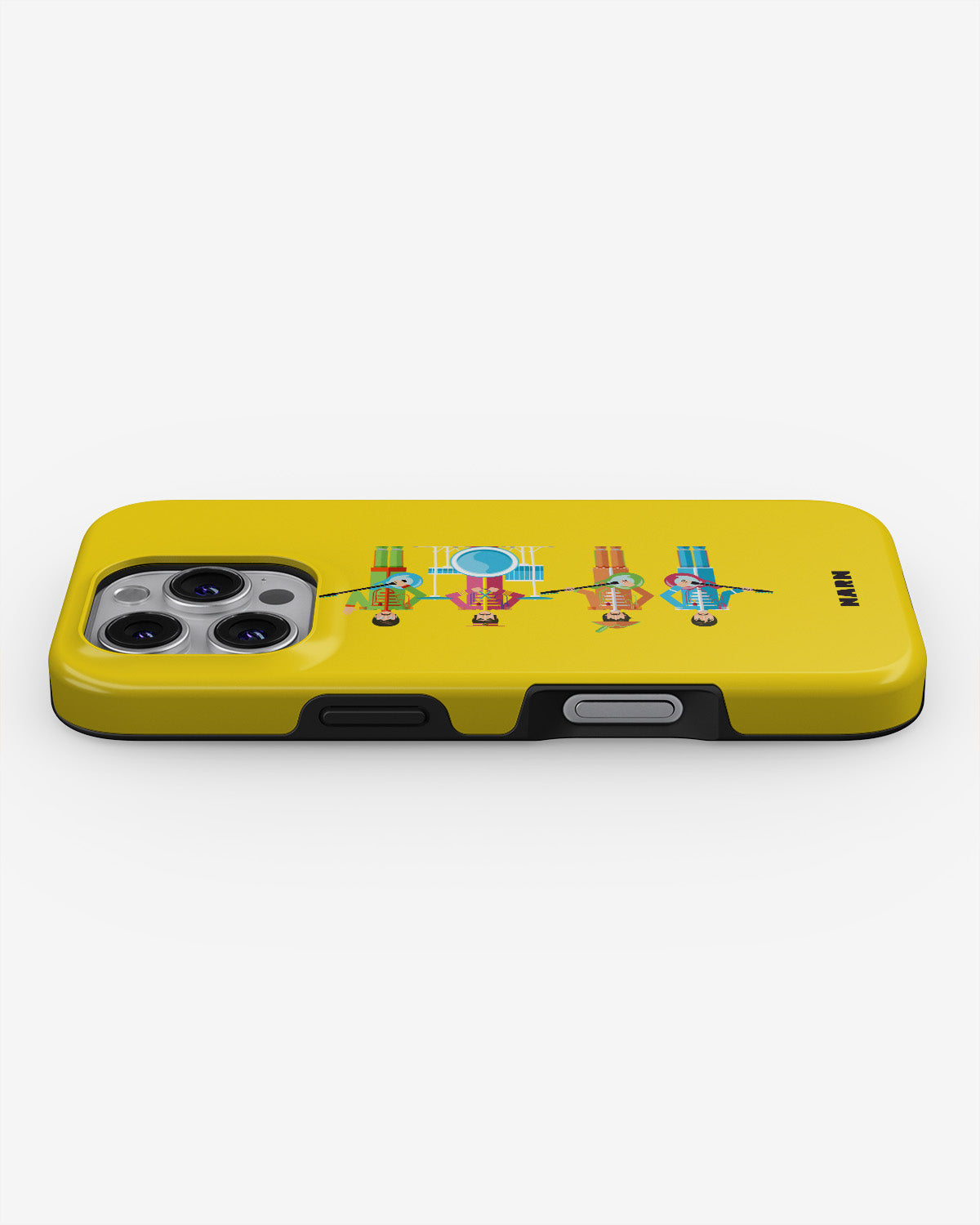 iPhone 16 Pro Tough Case – Beatles Yellow - View 3