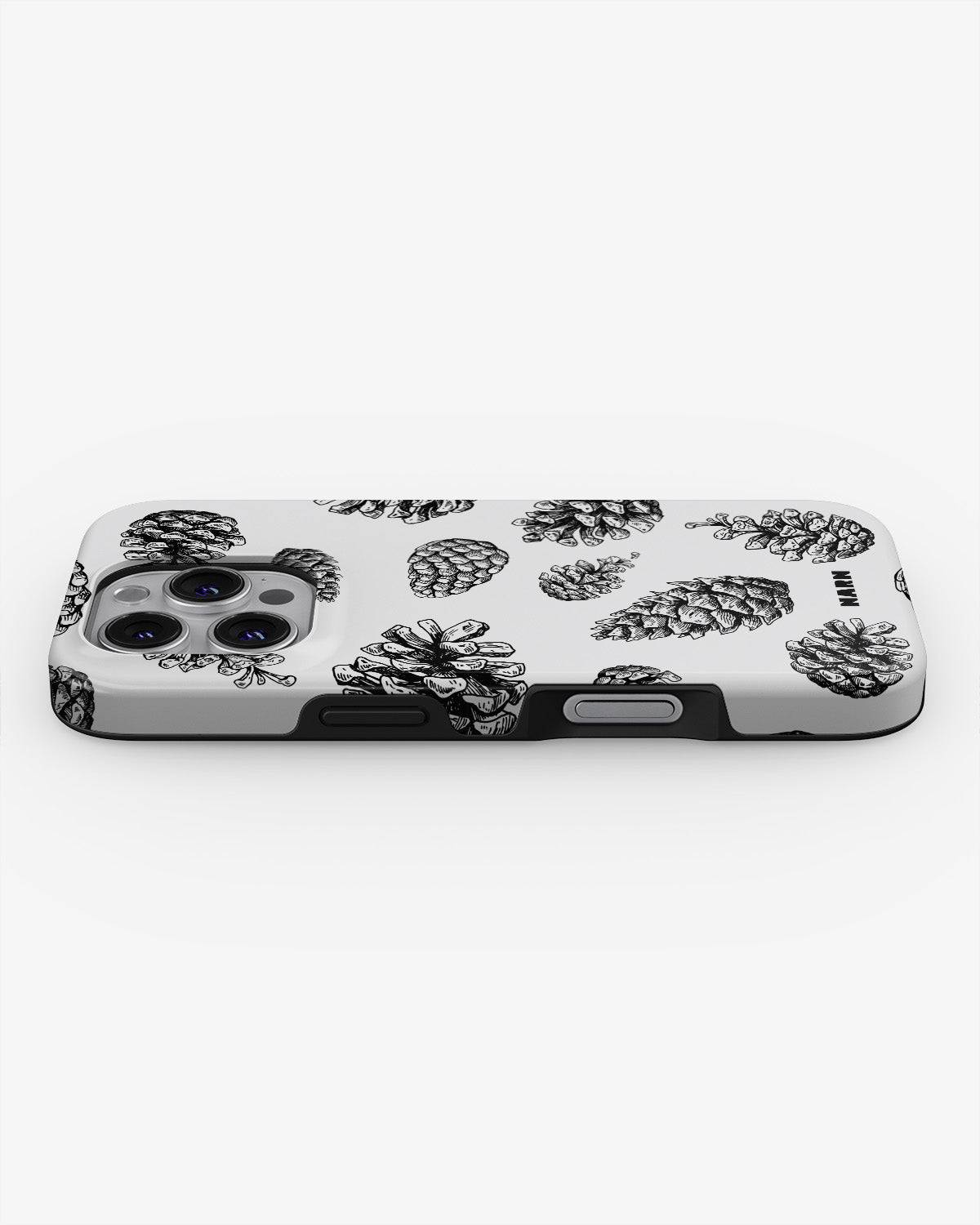 iPhone 16 Pro Tough Case – Pine Cones - View 3
