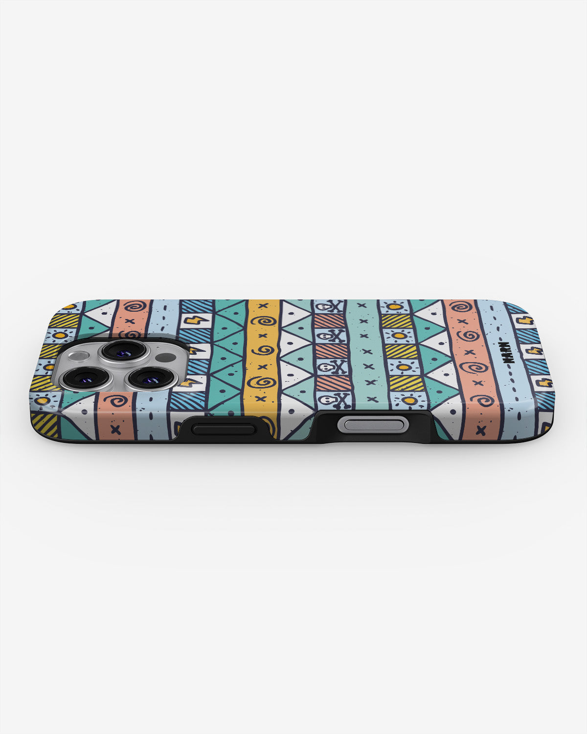 iPhone 16 Pro Tough Case – Cute Pattern - View 3