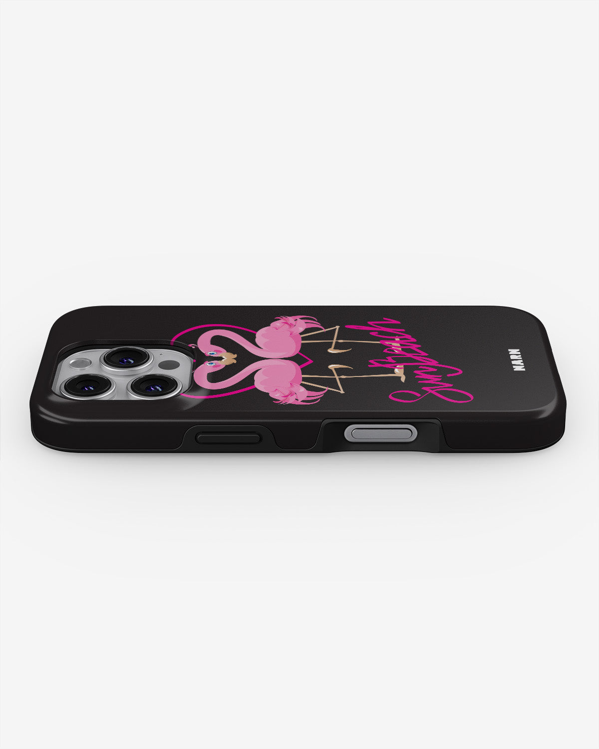 iPhone 16 Pro Tough Case – Beach Flamingo - View 3
