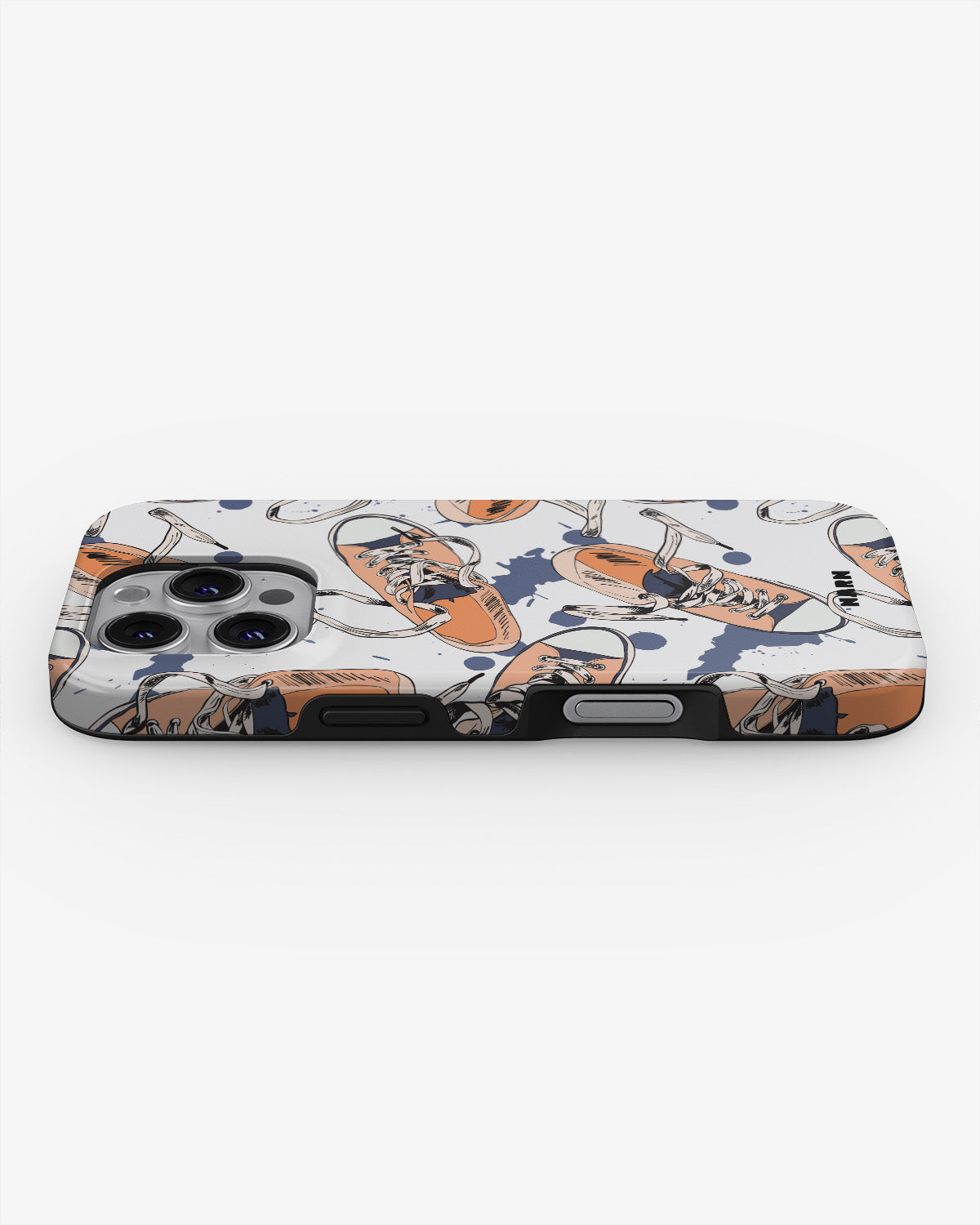 iPhone 16 Pro Tough Case – Apricot Sneakers - View 3