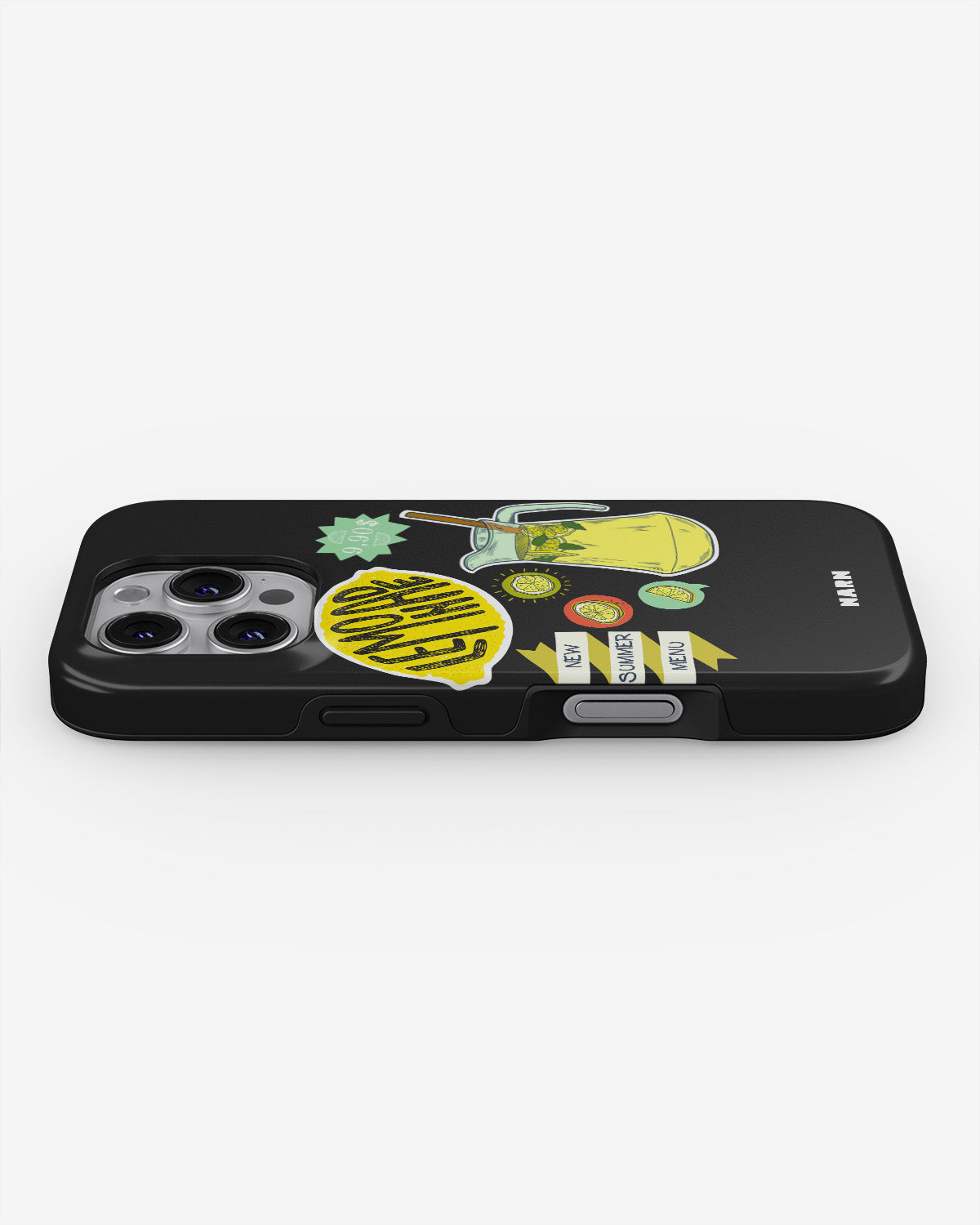 iPhone 16 Pro Tough Case – Lemon Summer - View 3