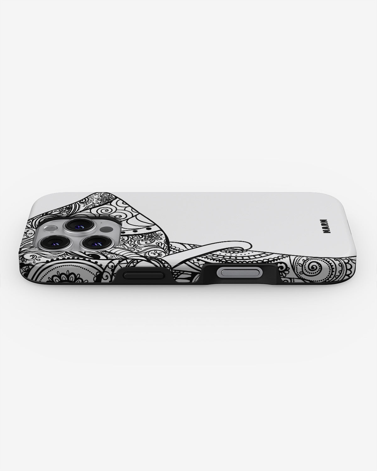 iPhone 16 Pro Tough Case – Mandala Elephant - View 3