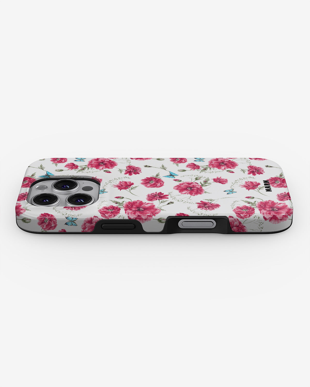 iPhone 16 Pro Tough Case – Poppies in Bloom - View 3