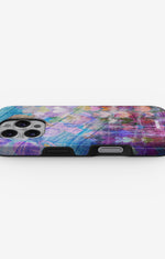 iPhone 16 Pro Tough Case – Purple Hearts - View 3