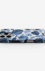 iPhone 16 Pro Tough Case – Blue Tropics - View 3