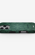 iPhone 16 Pro Tough Case – Retro Forest - View 3