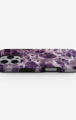 iPhone 16 Pro Tough Case – Purple Marble - View 3