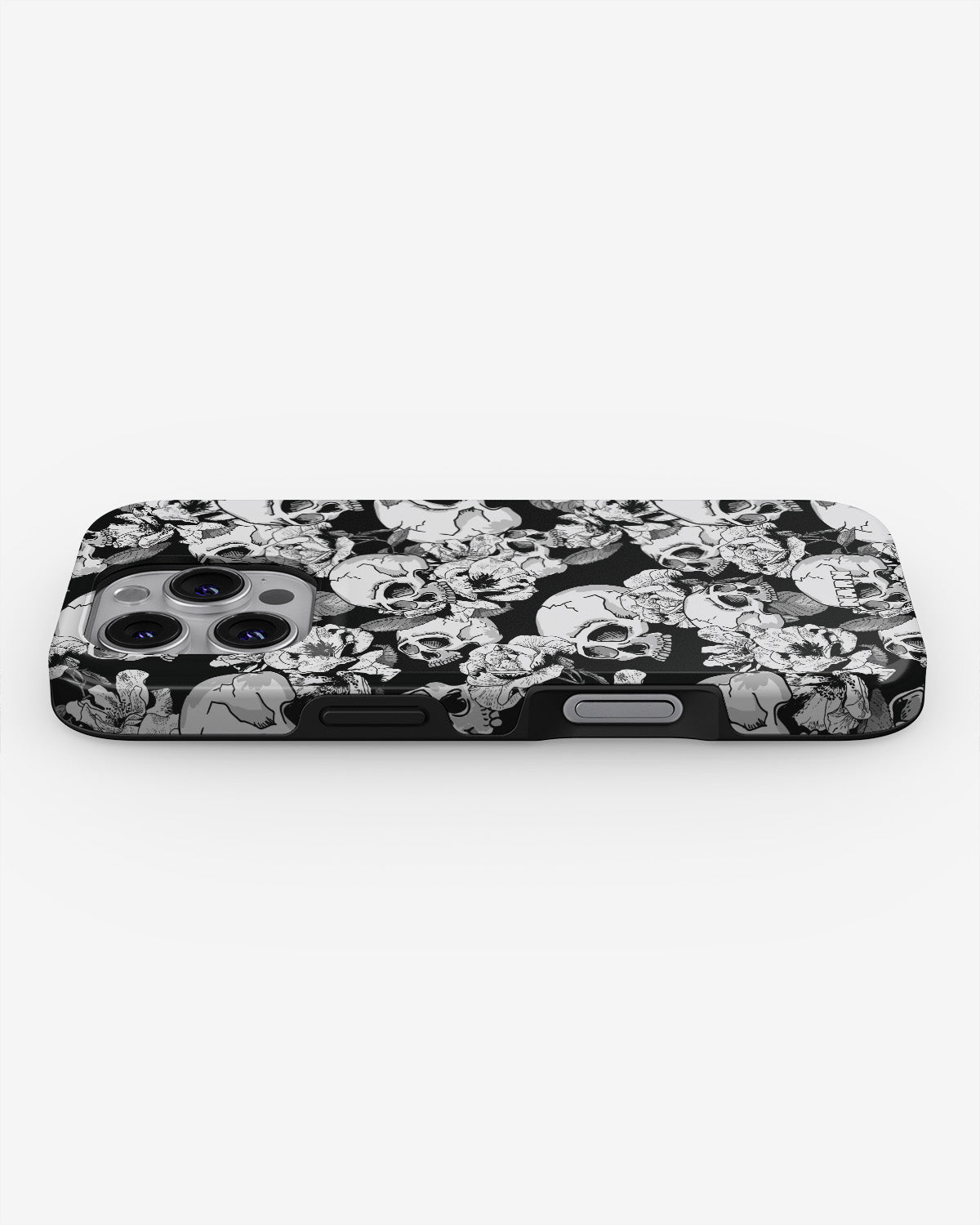 iPhone 16 Pro Tough Case – Skull Garden - View 3