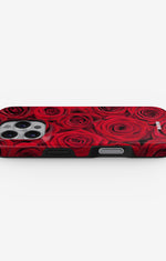 iPhone 16 Pro Tough Case – Red Roses - View 3