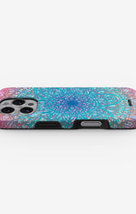 iPhone 16 Pro Tough Case – Pastel Mandala - View 3