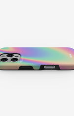 iPhone 16 Pro Tough Case – Rainbow Haze - View 3