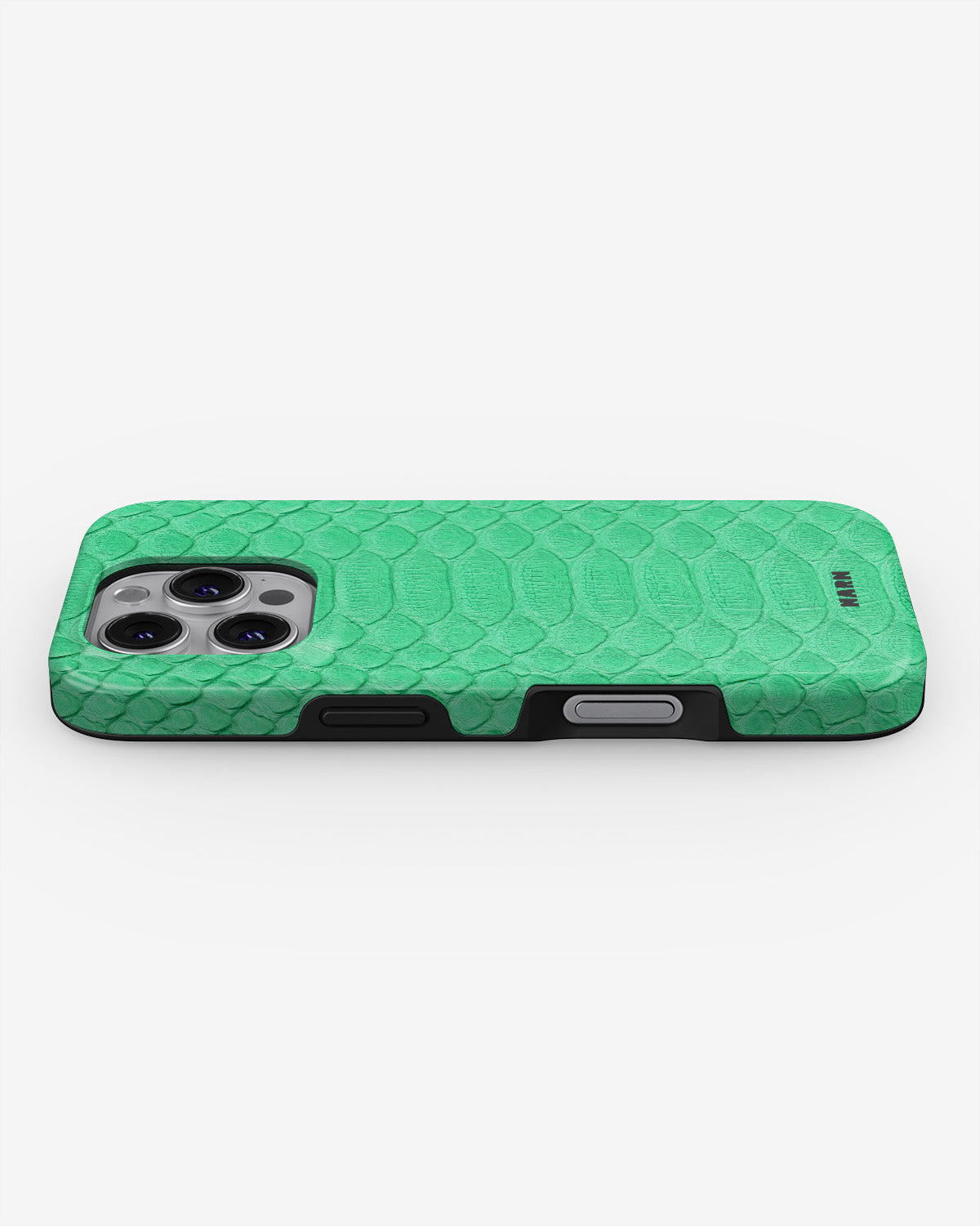 iPhone 16 Pro Tough Case – Turquoise Snake - View 3