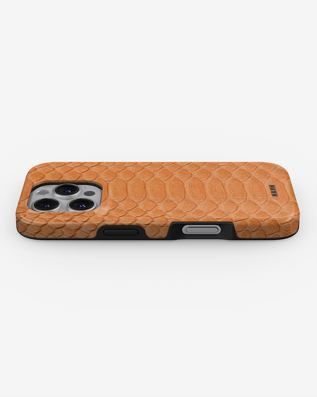 iPhone 16 Pro Tough Case – Orange Snake - View 3