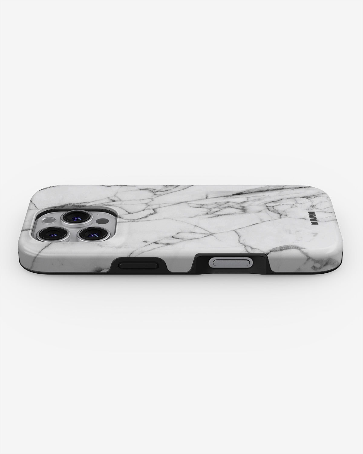 iPhone 16 Pro Tough Case – Milky Marble - View 3