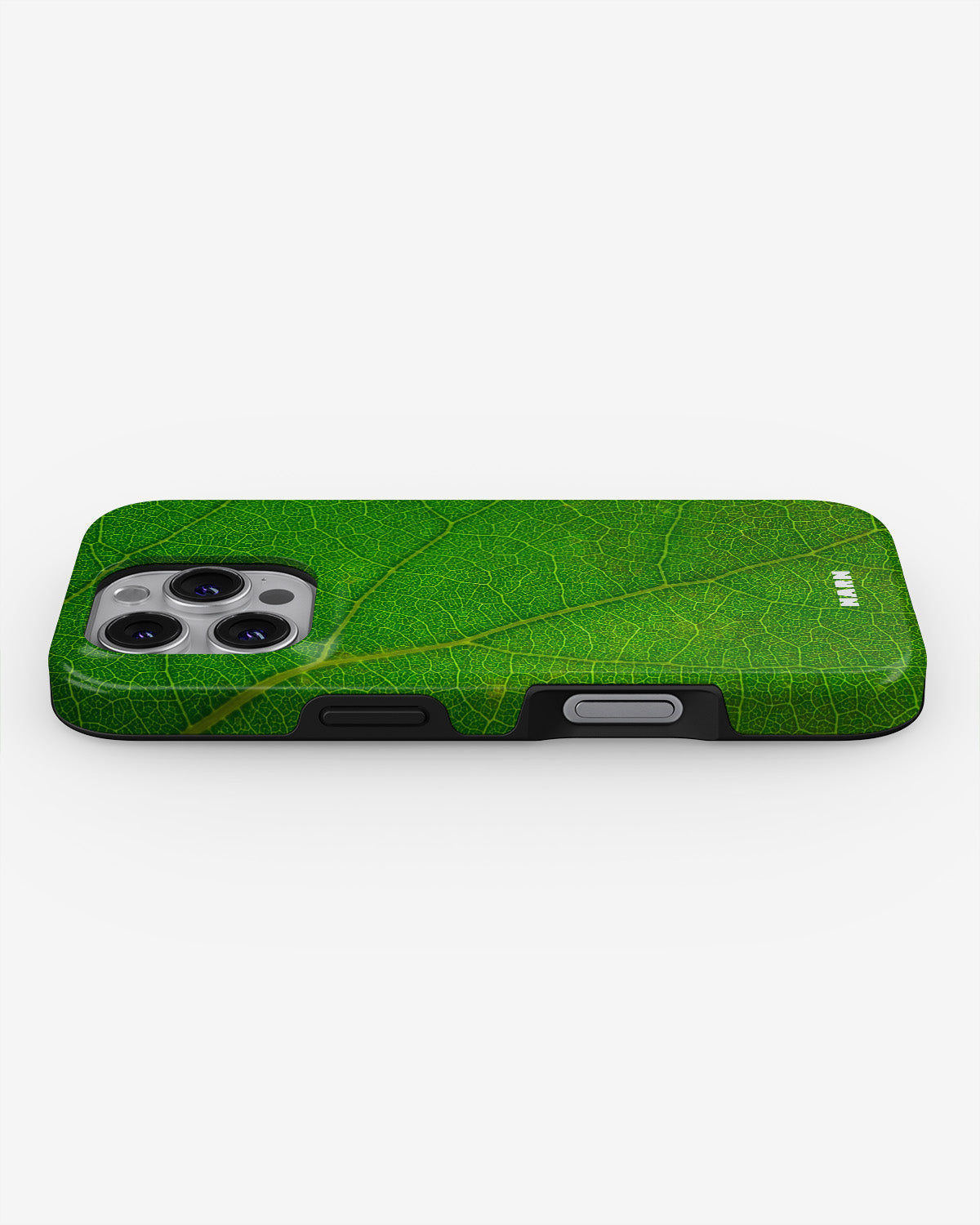 iPhone 16 Pro Tough Case – Green Leafy - View 3