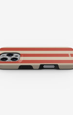 iPhone 16 Pro Tough Case – Sunset Stripes - View 3