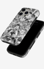 iPhone 16 Pro Tough Case – Grey Crystals - View 4