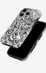 iPhone 16 Pro Tough Case – Japanese Pattern - View 4