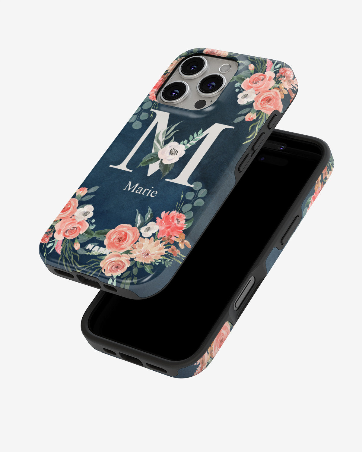 iPhone 16 Pro Tough Case – Custom - Floral - View 4