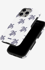 iPhone 16 Pro Tough Case – Blue Turtles - View 4