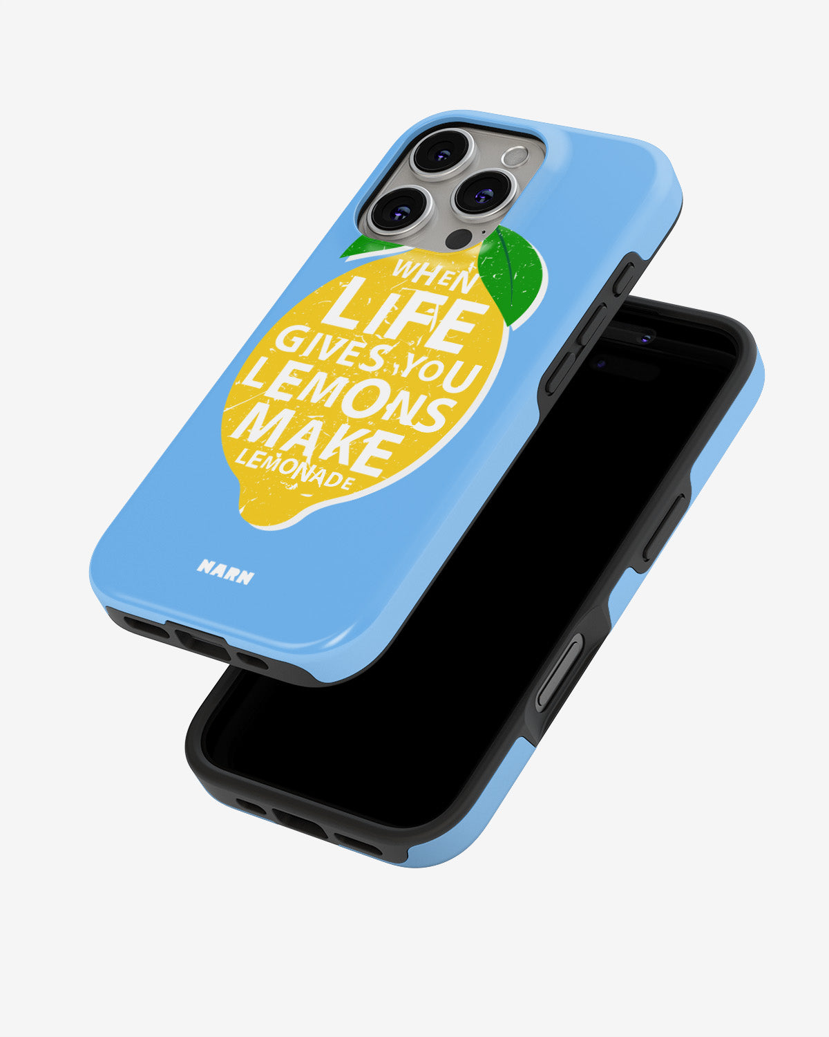 iPhone 16 Pro Tough Case – Lemon Quote - View 4