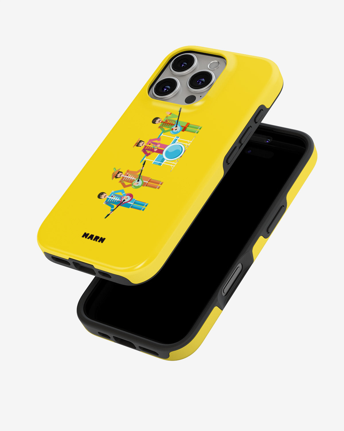 iPhone 16 Pro Tough Case – Beatles Yellow - View 4