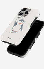 iPhone 16 Pro Tough Case – Cute Penguin - View 4
