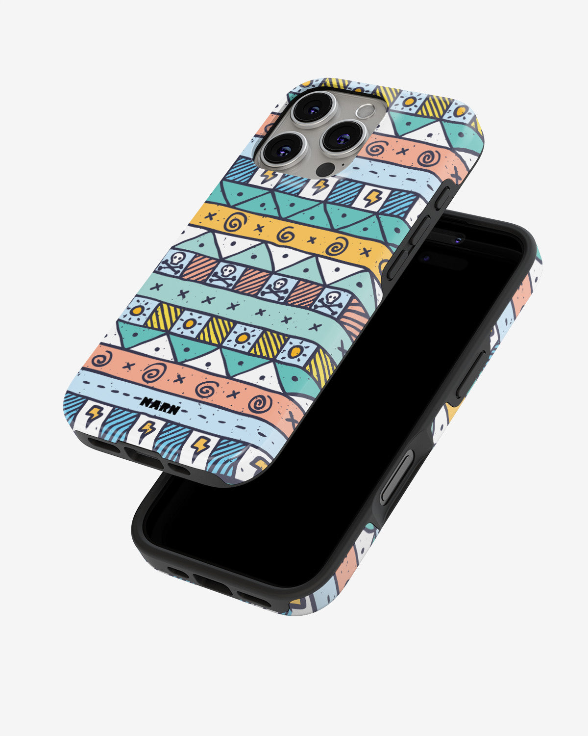 iPhone 16 Pro Tough Case – Cute Pattern - View 4