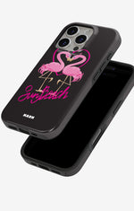 iPhone 16 Pro Tough Case – Beach Flamingo - View 4