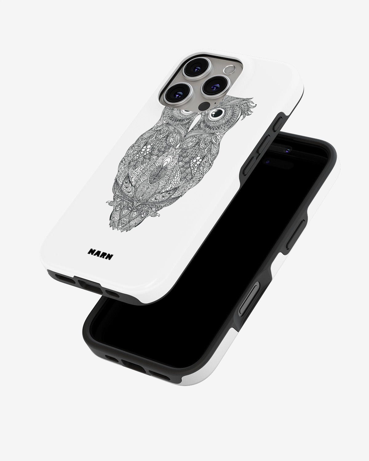 iPhone 16 Pro Tough Case – Owl - View 4