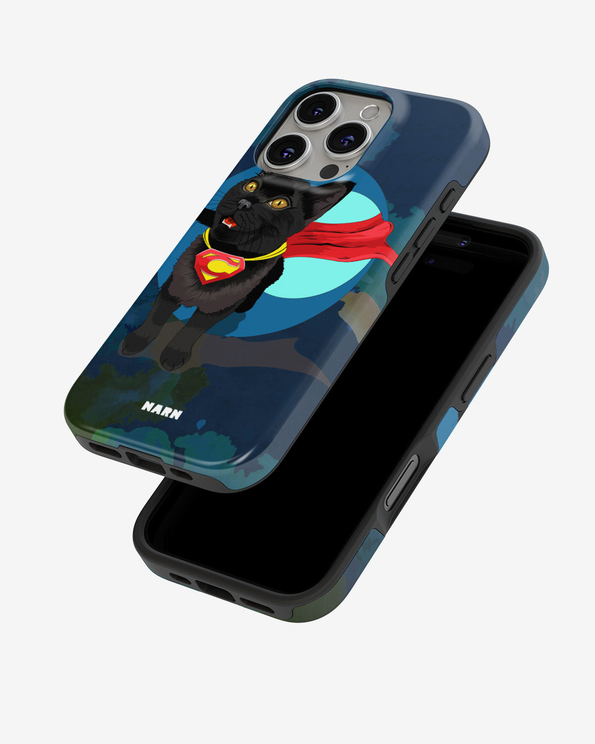 iPhone 16 Pro Tough Case – Super Cat - View 4