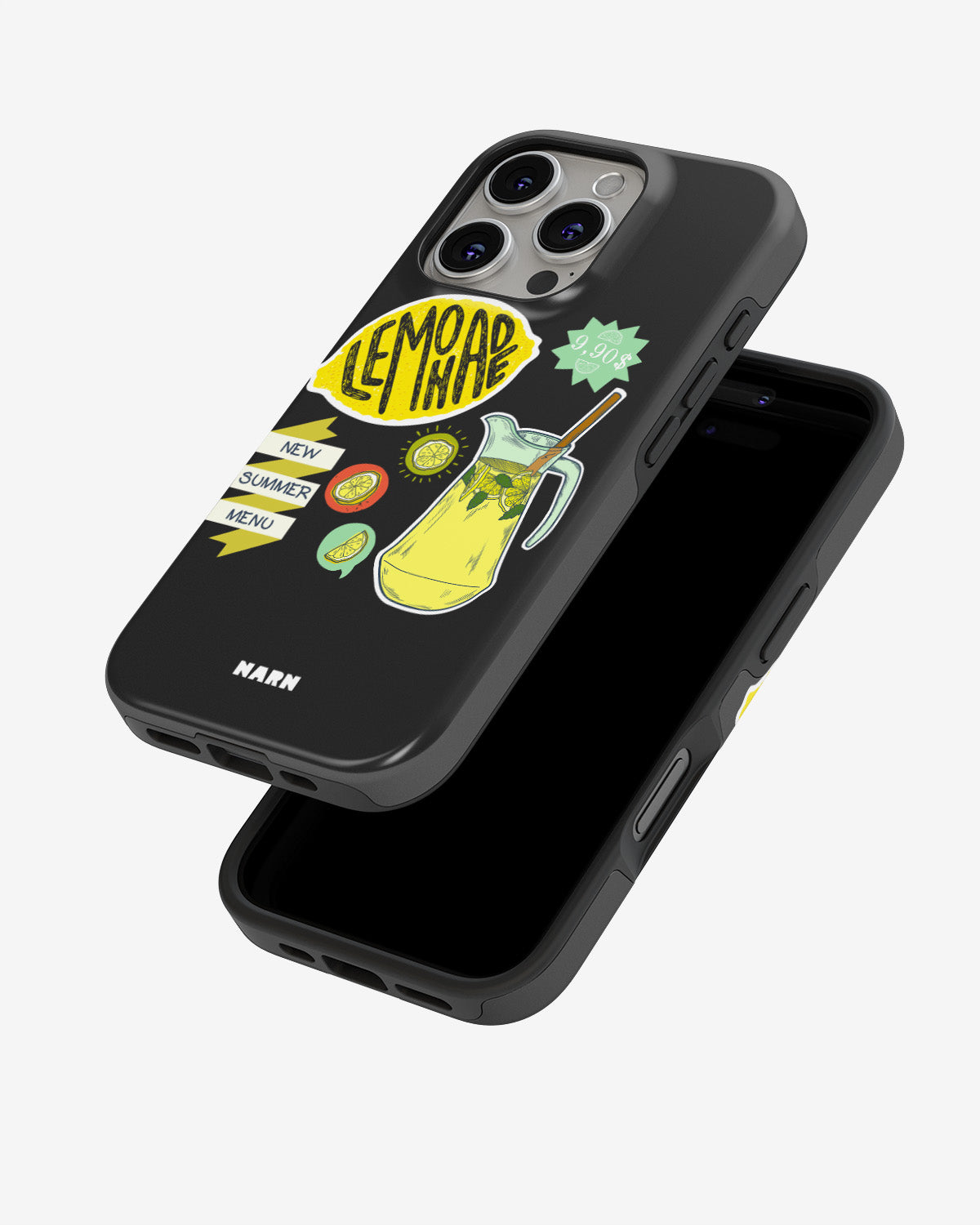iPhone 16 Pro Tough Case – Lemon Summer - View 4