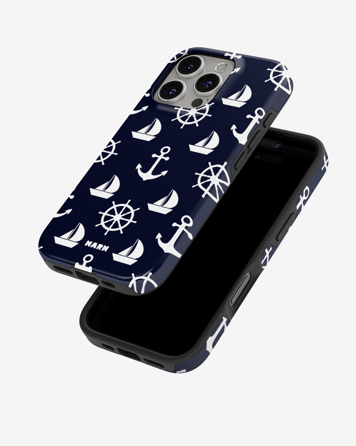 iPhone 16 Pro Tough Case – Deep Blue Voyage - View 4