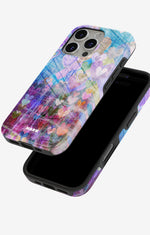 iPhone 16 Pro Tough Case – Purple Hearts - View 4
