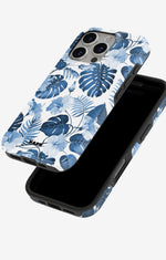 iPhone 16 Pro Tough Case – Blue Tropics - View 4