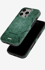 iPhone 16 Pro Tough Case – Retro Forest - View 4