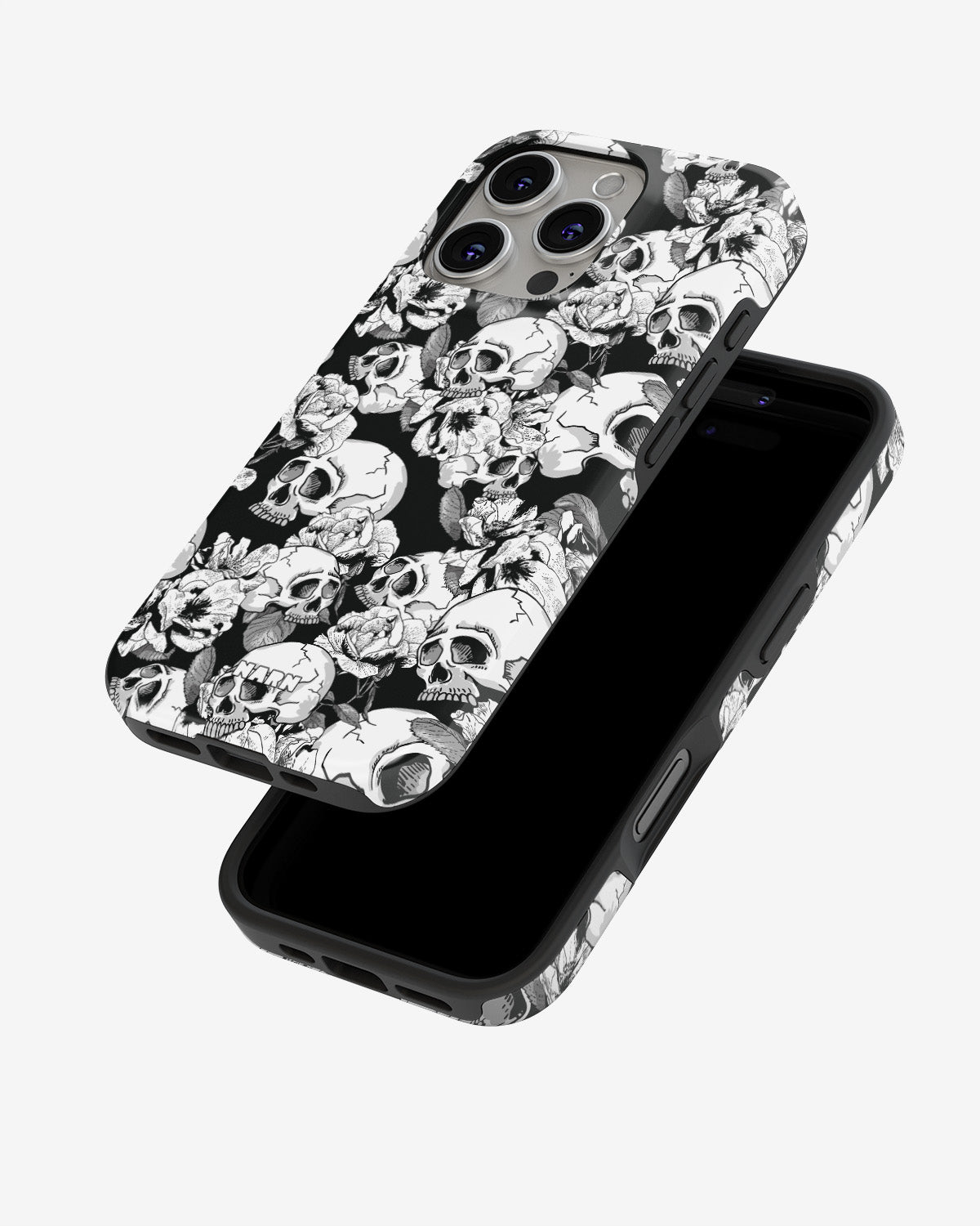 iPhone 16 Pro Tough Case – Skull Garden - View 4
