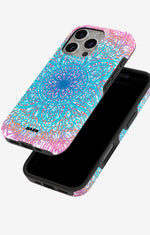 iPhone 16 Pro Tough Case – Pastel Mandala - View 4