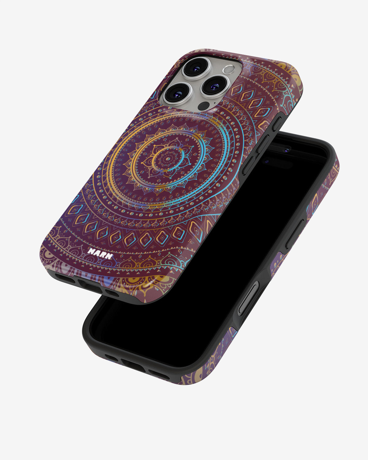 iPhone 16 Pro Tough Case – Royal Mandala - View 4